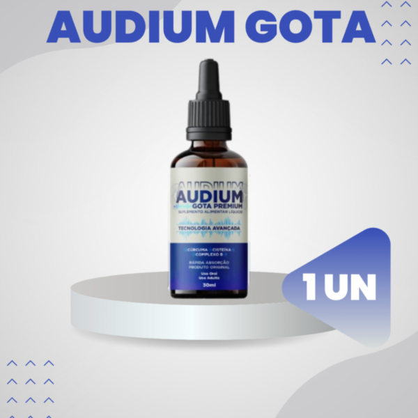 Melhore sua audição com Audium Gota Premium. Fórmula avançada com vitaminas essenciais. Proteção auricular e suporte auditivo. Experimente agora!